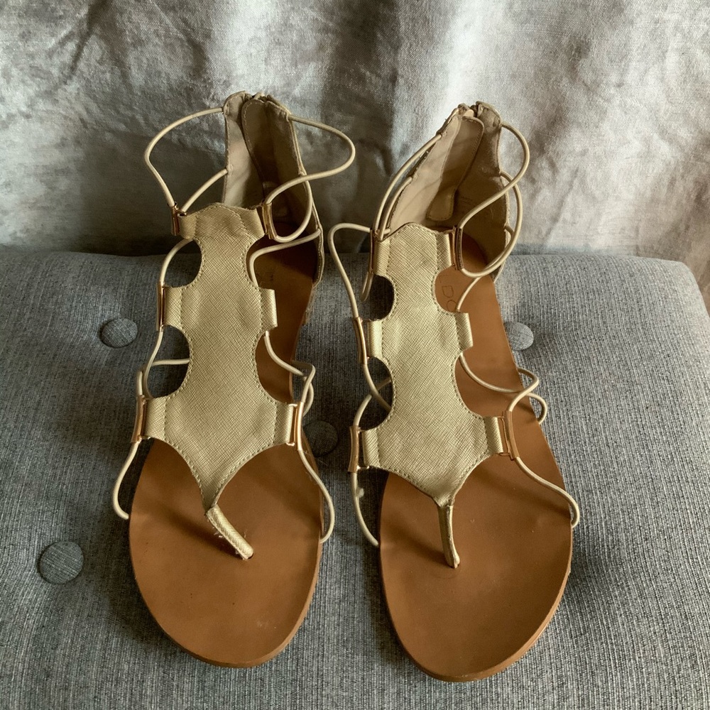 Gold Sandals